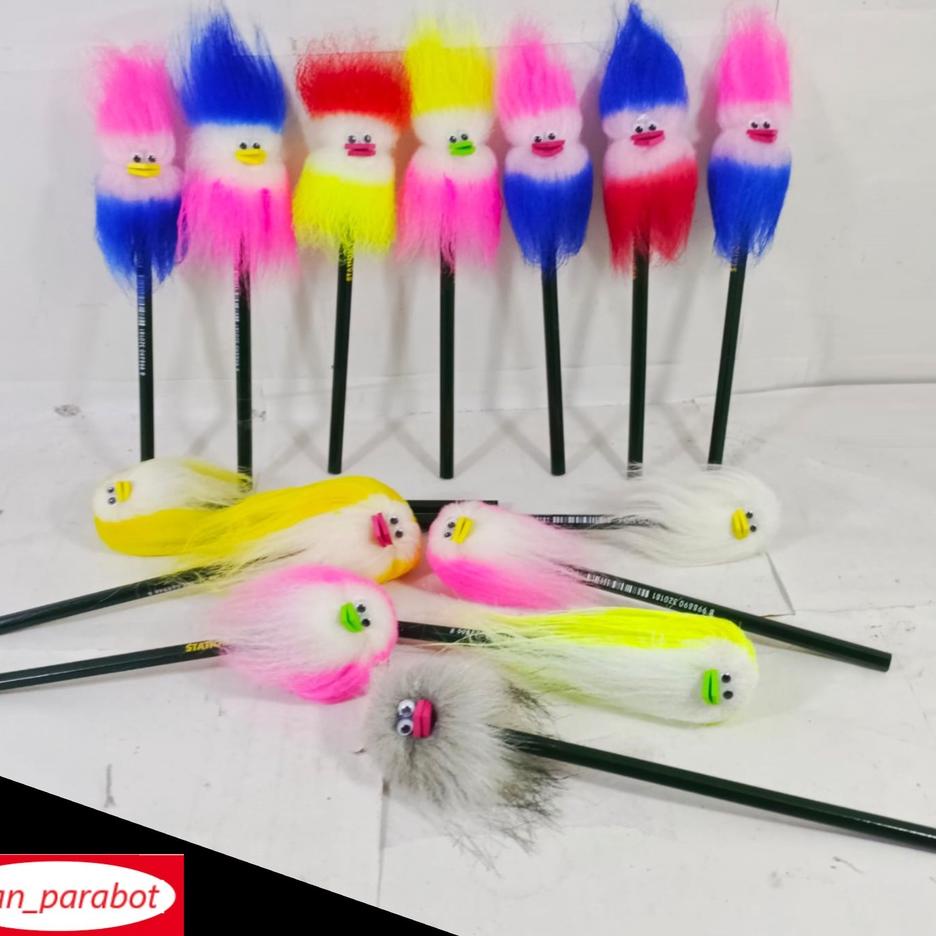 

Flash Discount Pensil 2B ( 20 pcs )pensil tulis dengan karakter boneka warna 20 pcs