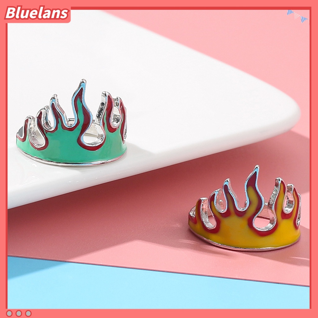 Cincin Model Terbuka Adjustable Bahan Alloy Gaya Vintage Untuk Unisex