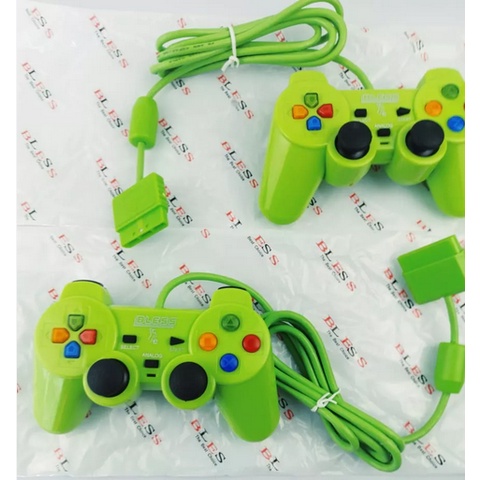 Stik PS2. Stick Kabel Serat Warna HIJAU
