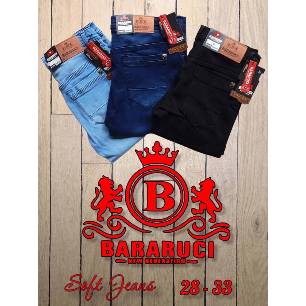 Celana Jeans Panjang Slimfit Pensil Original Bararuci Pemium Size 28 Sampai 33 Model Kekinian