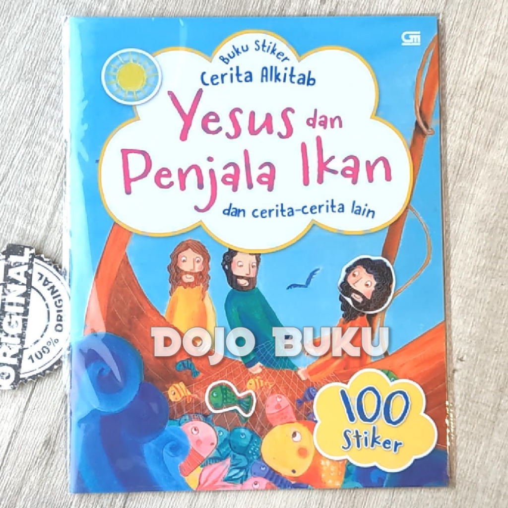 Buku Stiker Cerita Alkitab: Yesus dan Penjala Ikan dan cerita-cerita lain by Miles Kelly