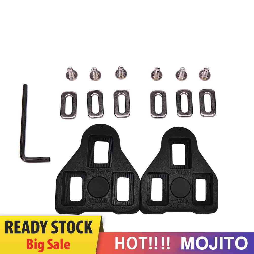 Set Klip Cleat Pedal Sepeda Warna Hitam