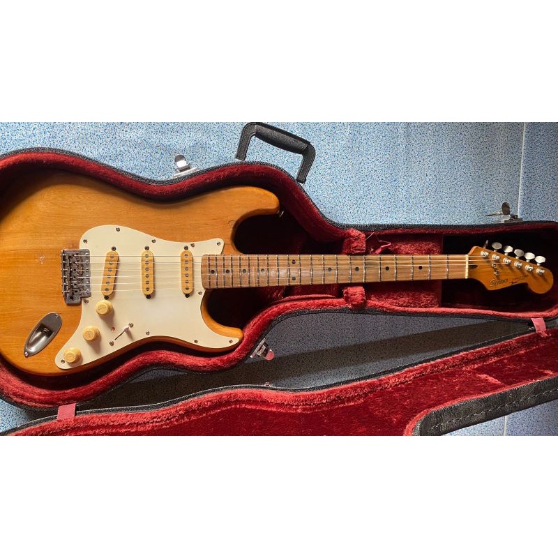 Gitar Squire Stratocaster Made In Japan 1986 Original