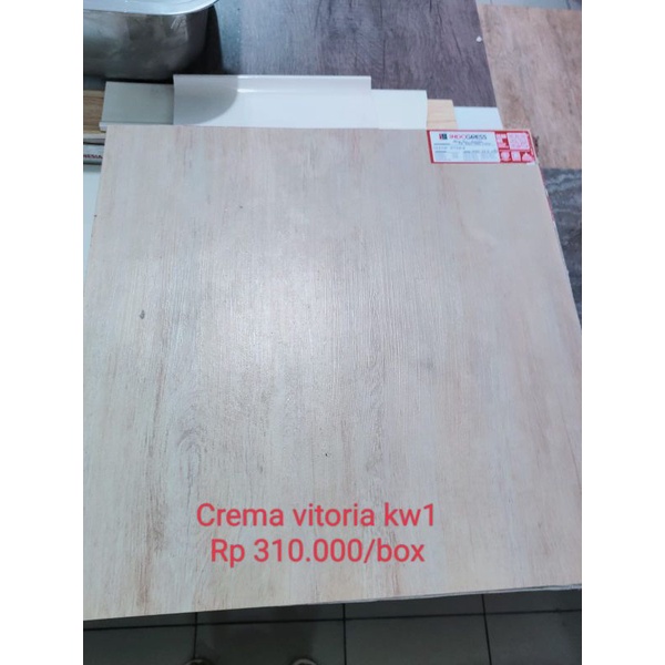 Granit Lantai Indogress Crema Victoria 60x60 KW1