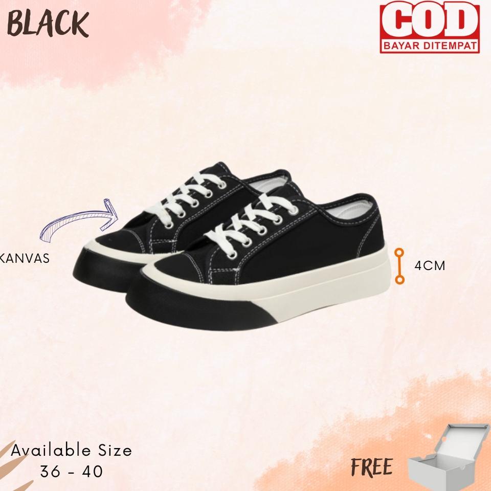 X8U3 Sepatu Taeyong Sneakers Wanita Sport Shoes Import Korea
