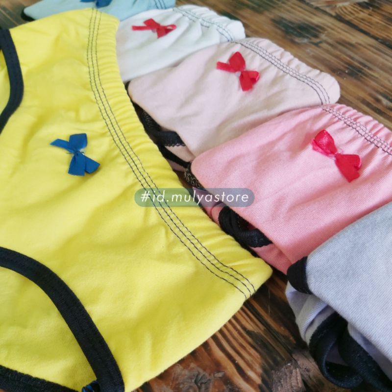 6Pcs Celana Dalam Anak Perempuan CD Cewe Bahan Katun Lembut Original DR