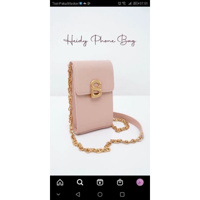 Heidy Bag Phone Buttonscarves