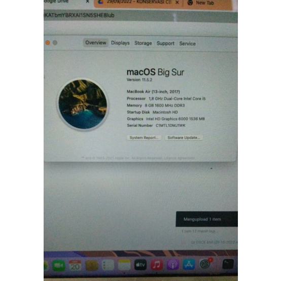 MacBook air 2017 Second