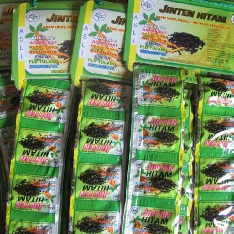 

PROMO MURAH Obat/Jamu Jinten Hitam Kapsul Saset Hijau Original 100% (per Saset) ✩ 878