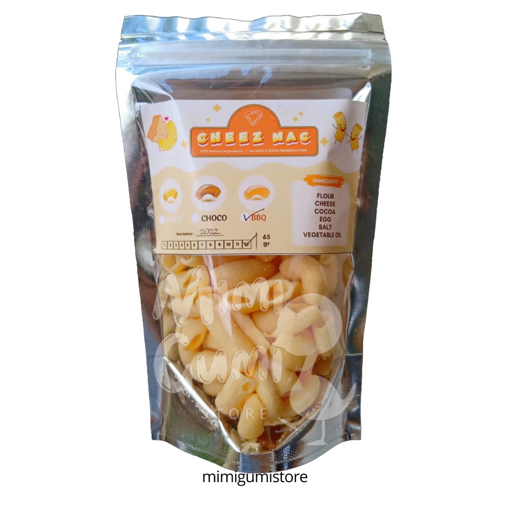 

Minipack Makaroni Keju Oven Cheez Mac 75gr no msg no pengawet
