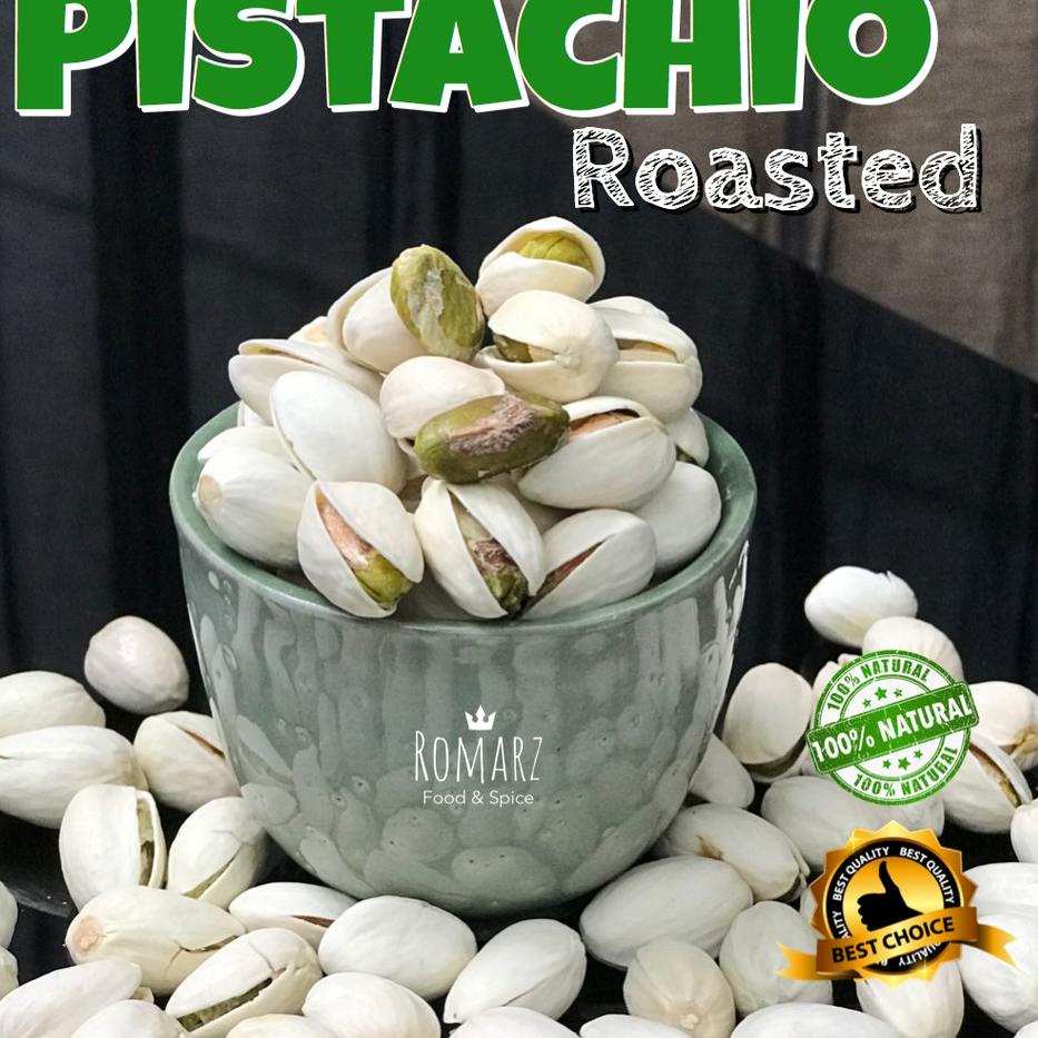 

EXCLUSIVE!Pistachio Roasted 200g Kacang Pistachio Panggang Kacang Pistachio Oven|KD7