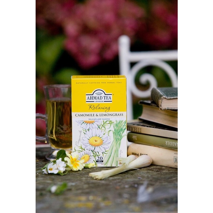 

ORIGINAL MURAH Teh herbal ahmad tea camomile & lemongrass 20 foil tea bags