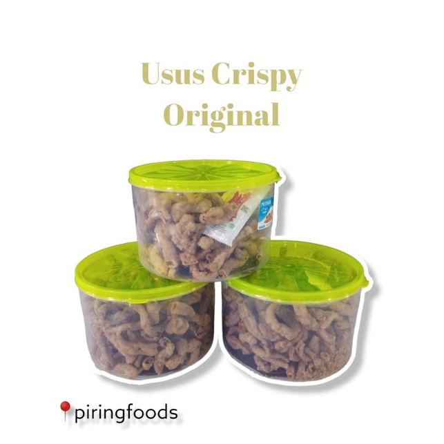 

Usus Crispy Toples 350gram | Keripik Usus Rasa Original
