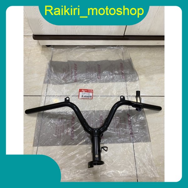 STANG STIR PIPE COMP STEERING HANDLE K25 BEAT FI NON CBS 2012-2014 ORIGINAL ORI ASLI HONDA AHM 53100