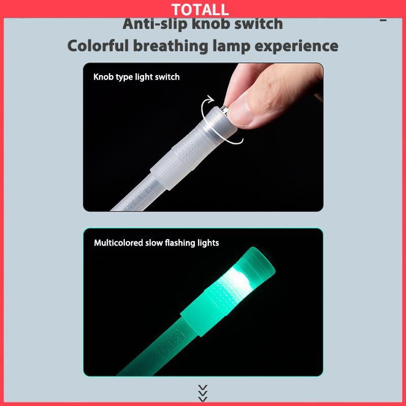 COD Fidget Pen Putar Dengan Lampu LED Anti slip Untuk Dewasa Anti Stress Spinner Pen-Totall