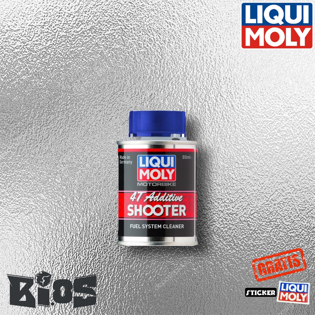 LIQUI MOLY MOTORBIKE 4T ADD SHOOTER 80ML FUEL SYSTEM CLEANER ADDITIVE ORIGINAL 100%