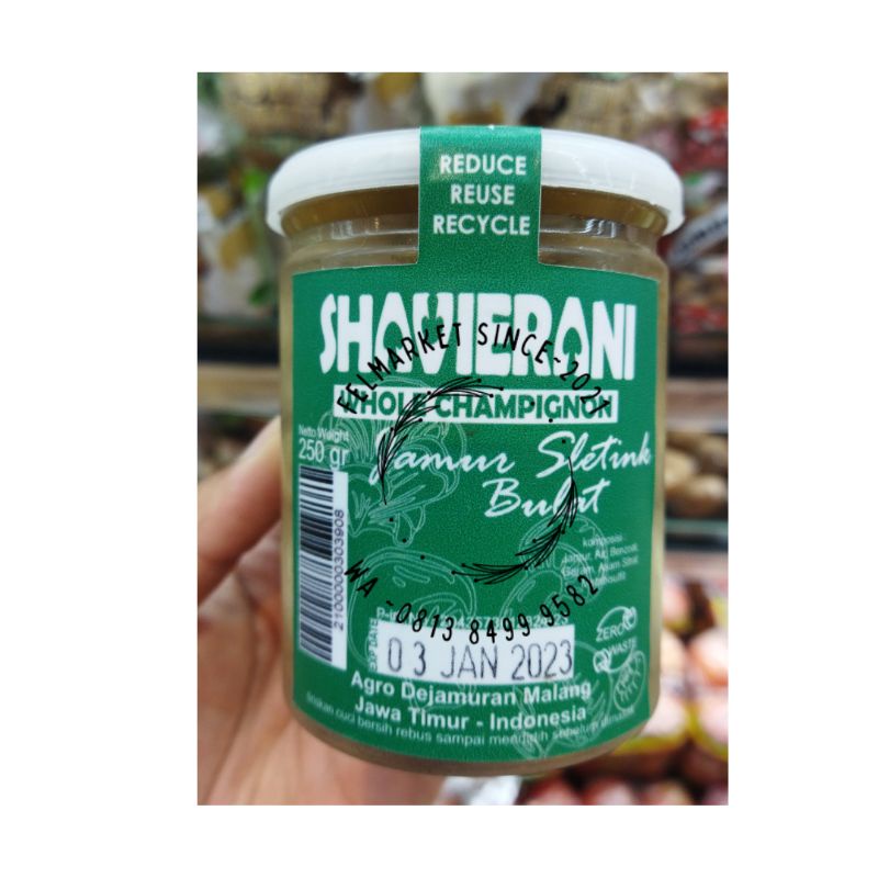 

shavierani whole champignon | jamur sletink bulat 250 grm