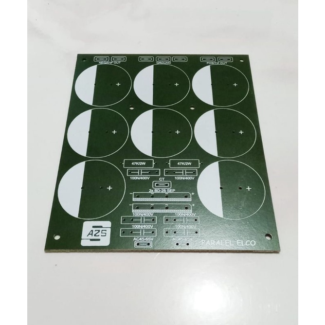 PCB PSU Paralel 8 Elco Model 975