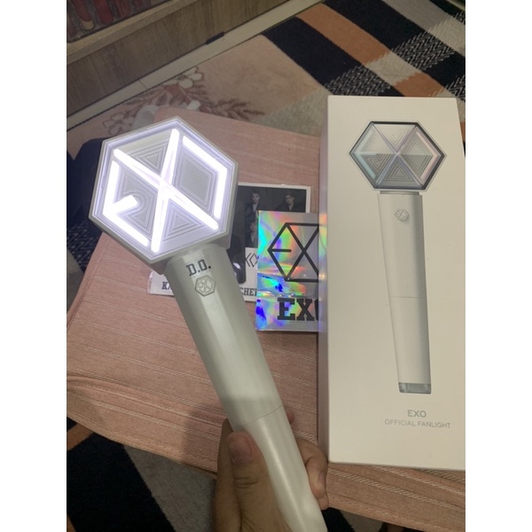 Preloved second  lightstick exo ver 3 official merchandise kpop