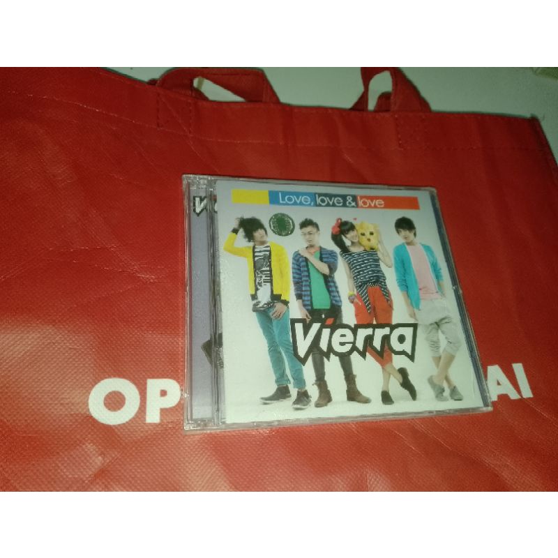 Kaset pita:Vierra-Love,Love,Love(Segel)