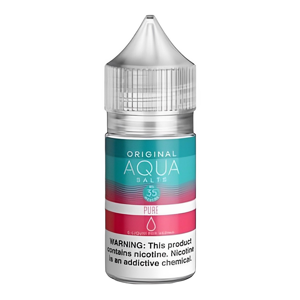 Aqua Pure Salt Nic 30ml 35mg - Liquid USA EJM