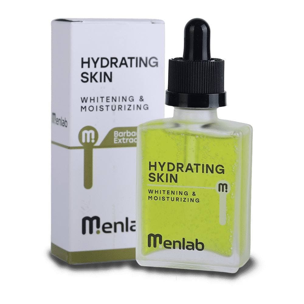 Serum Menlab Hydrating Skin Serum Wajah Pria Pencerah Pemutih Penghilang Jerawat 30ml