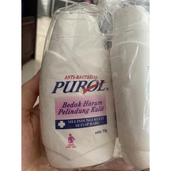 Bedak Purol anti bacterial 90g