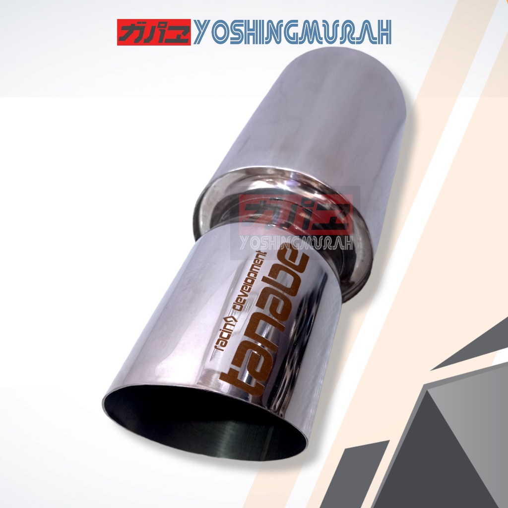 Knalpot Racing Mobil TANABE Full Stainles Polos