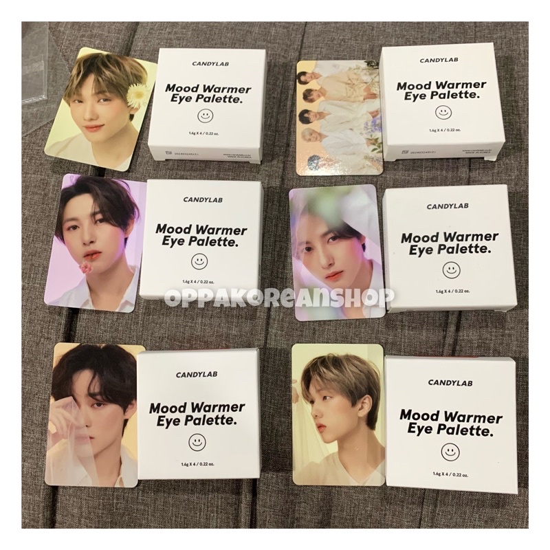 [READY] Offical Candylab Candy Lab NCT Dream Mood Warmer Eye Palette + Photocard PC