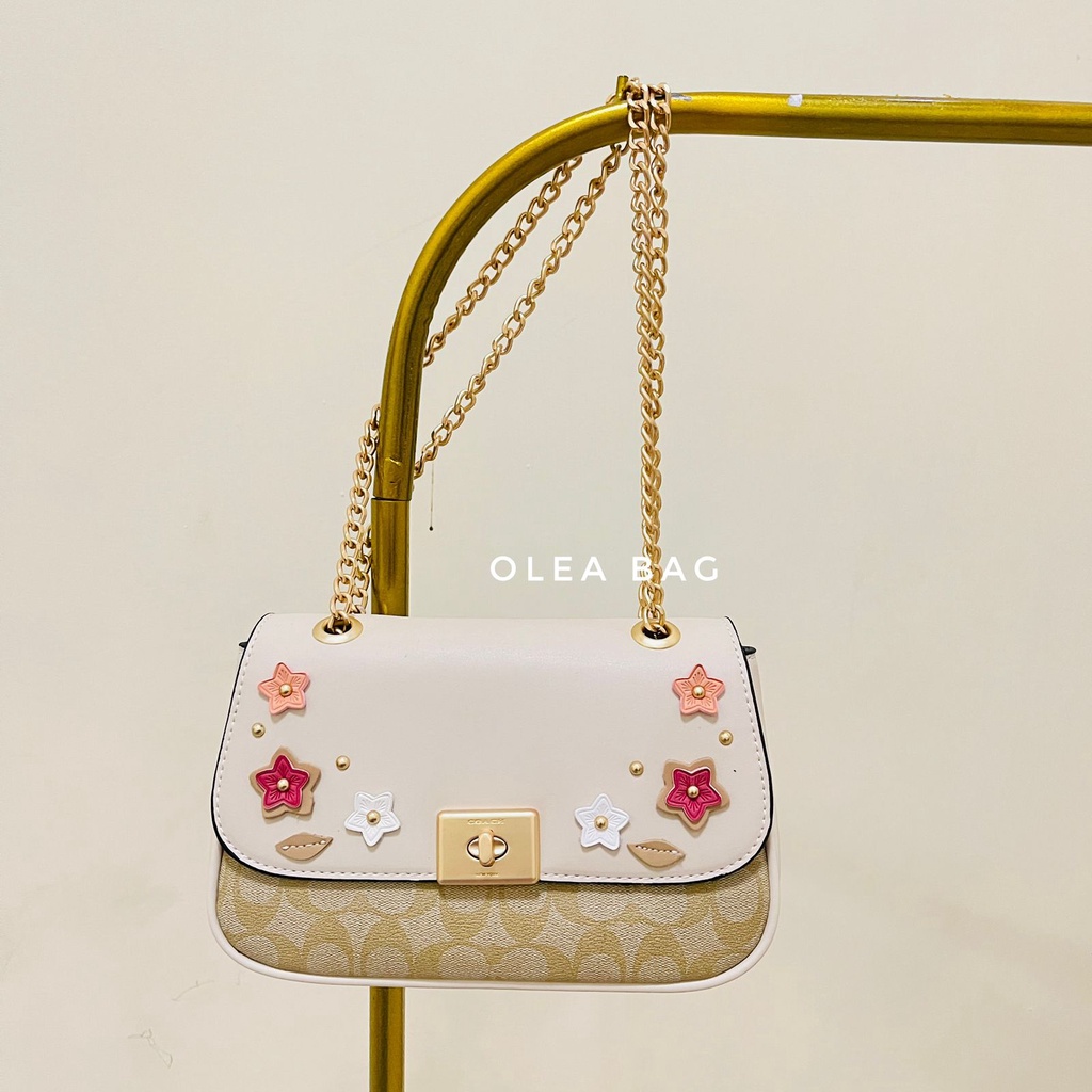 Tas Coach Mini Cassidy Crossbody In Signature Floral