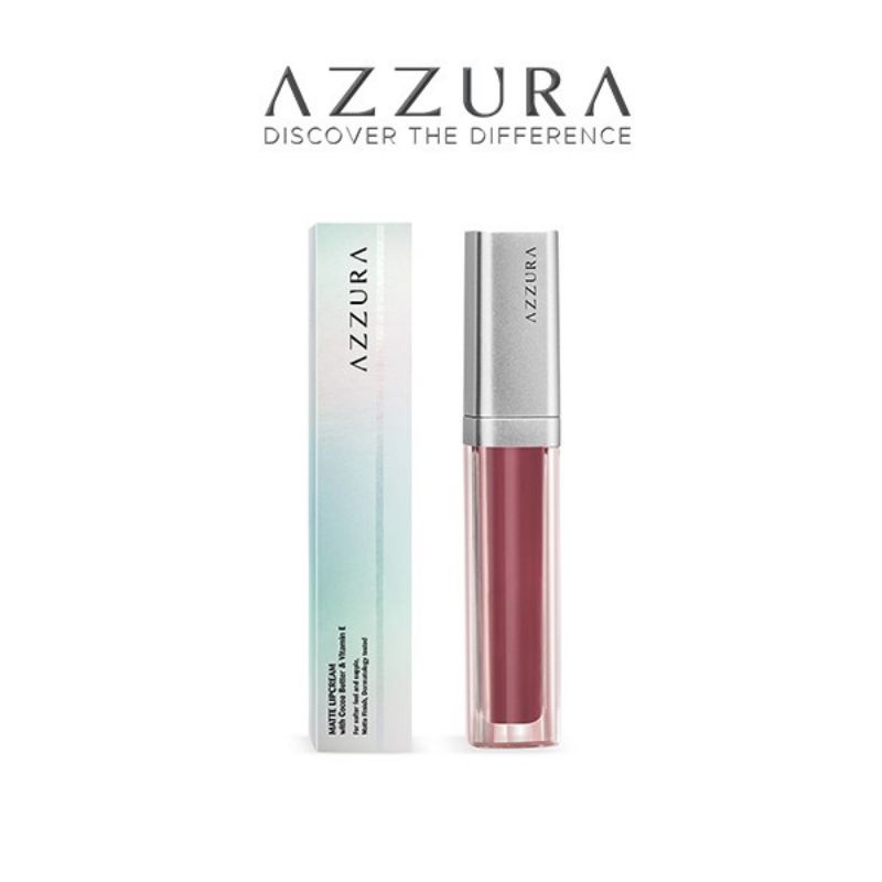 Azzura Matte LipCream Lipstik Matte 100% Ori [Bisa COD]