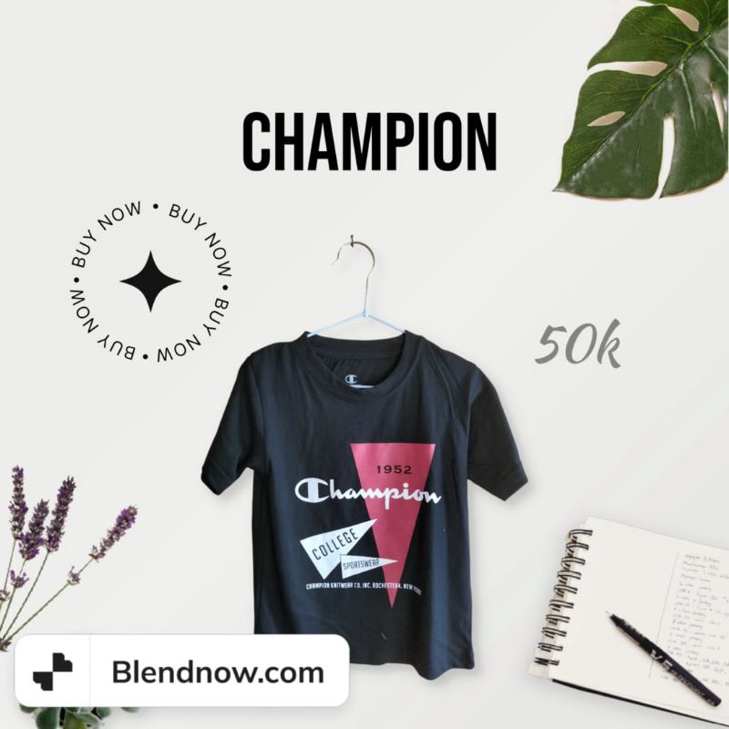 Baju anak cowok Branded Merek Champions usia 4 th