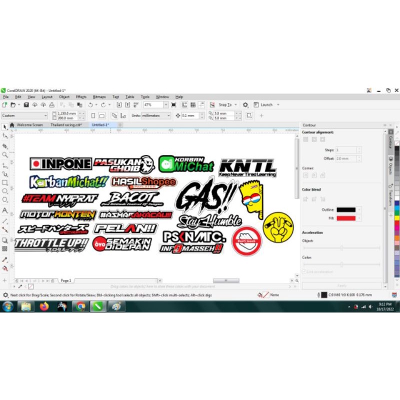 

stiker hologram, stiker racing, stiker viral, hologram, vynil, maxdecal