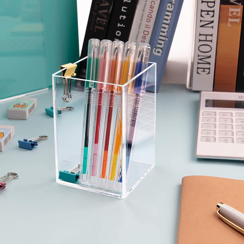 

tempat pensil akrilik display stasionary akrilik
