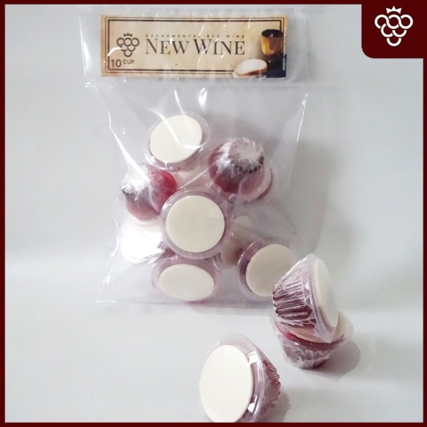 

Paket Minuman Perjuamuan Gereja Isi 10 + Hosti