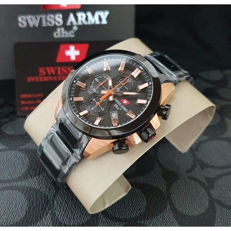 JAM TANGAN PRIA RANTAI CHRONO SA-2261 ORIGINAL