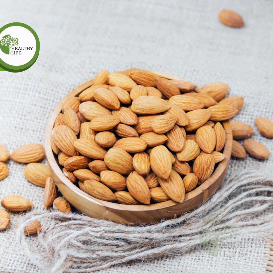 

Segera belanja--Raw Almond Whole 250gr (Almond Mentah) Ukuran Besar 27-30 Tanpa Cangkang