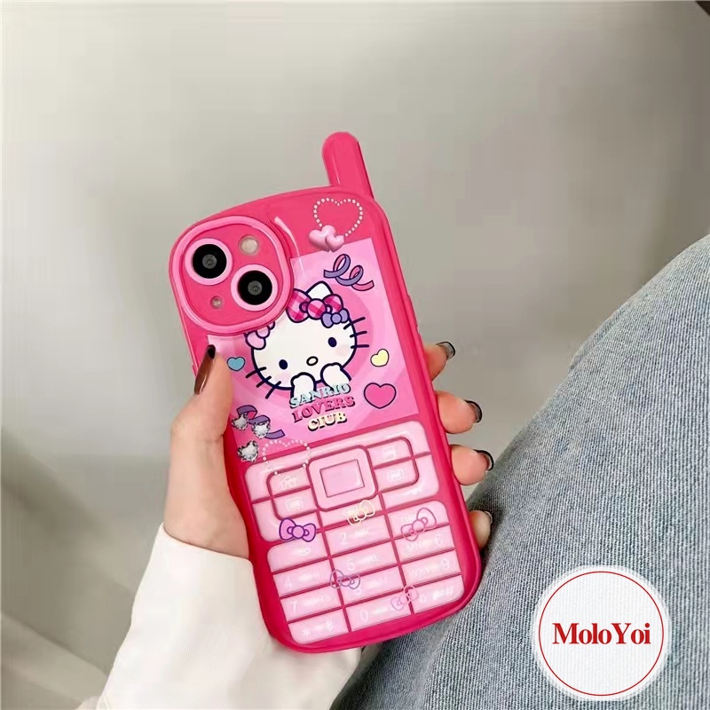 Soft Case Hp Gambar Hello Kitty Untuk IPhone 11 / 12 / 13 / 14pro MAX / 7 / 8plus / XR / X / XS MAX / SE