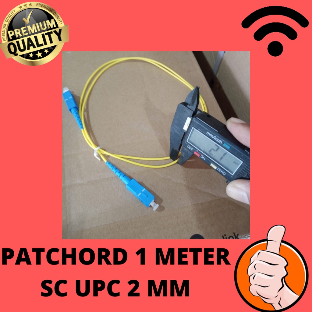 KABEL PATCHCORD 1 METER SC TO SC