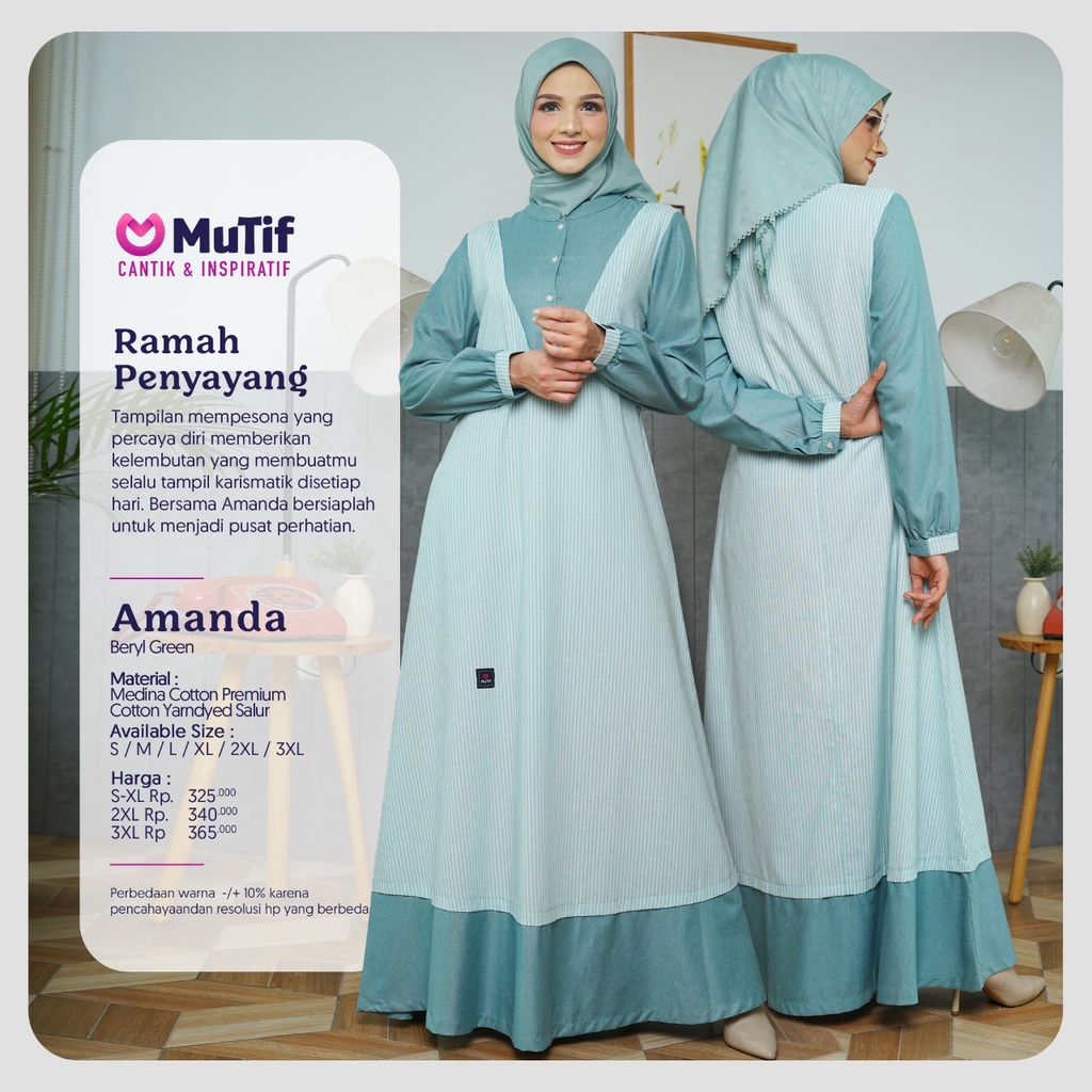 GAMIS MUTIF AMANDA TERBARU 2022/ GAMIS MUTIF BUSUI AMANDA/ GAMIS CASUAL MUTIF AMANDA