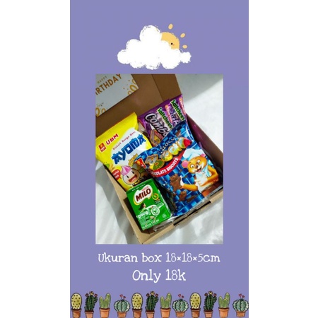 

Giftbox Snack/ hamper box