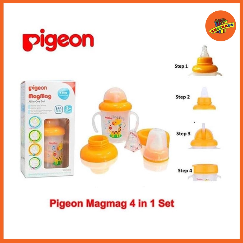 Pigeon Mag Mag All in One Set 4 Step 180ml