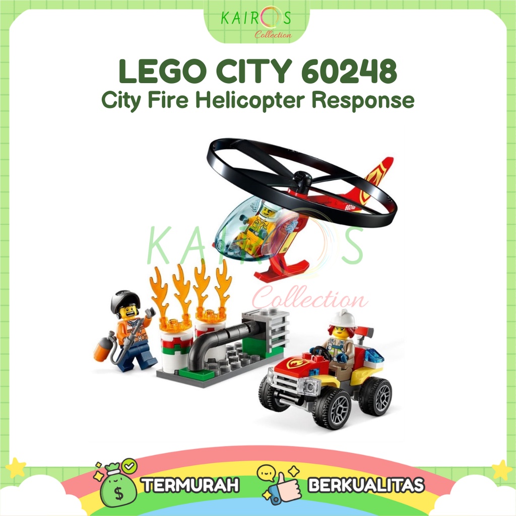 LEGO City 60248 - City Fire Helicopter Response