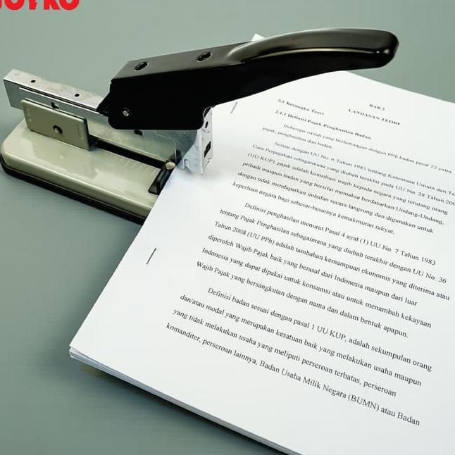 

New オ Joyko Staples HD-12A/13 Heavy Duty Stapler Besar Hekter Jilid