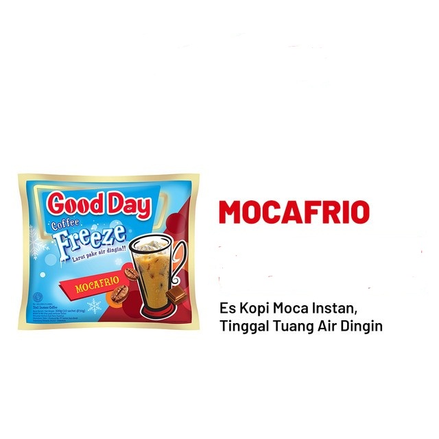 KOPI INSTAN GOOD DAY COFFEE FREEZE MOCAFRIO 30GR