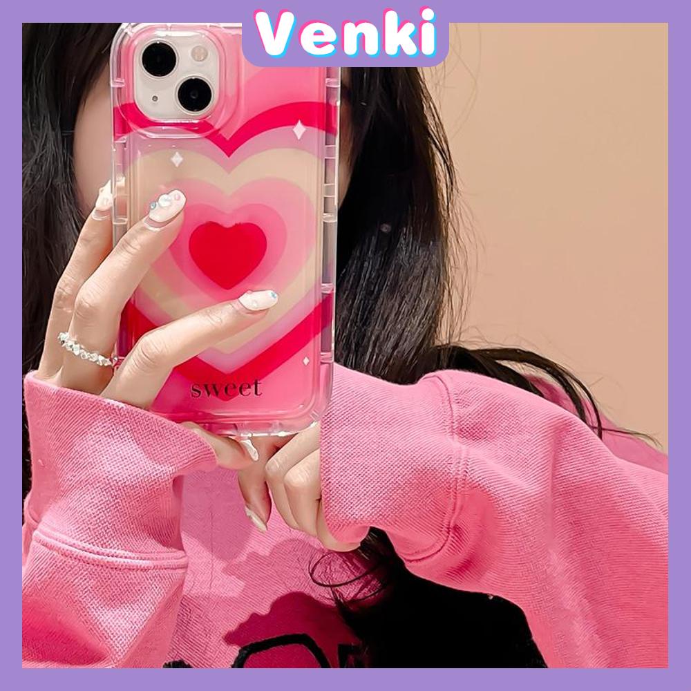 Case For iPhone 14 Pro Max TPU Soft Jelly Airbag Case Love Heart Clear Pink Blue Case Camera Protection Shockproof For iPhone 14 13 12 11 Plus Pro Max 7 Plus X XR