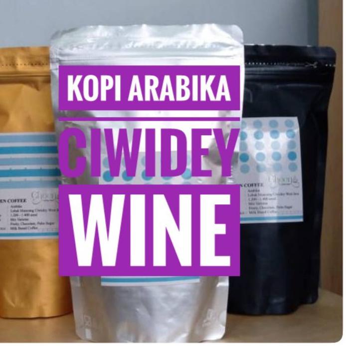 

9.9 Kopi Arabika Ciwidey Wine Biji / Bubuk - Arabica Ciwidey Wine coffee !!!