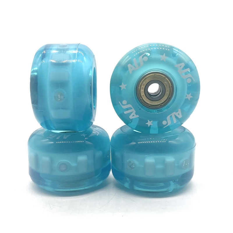 Roda Skateboard 5436 Bahan PU Transparan Elastis