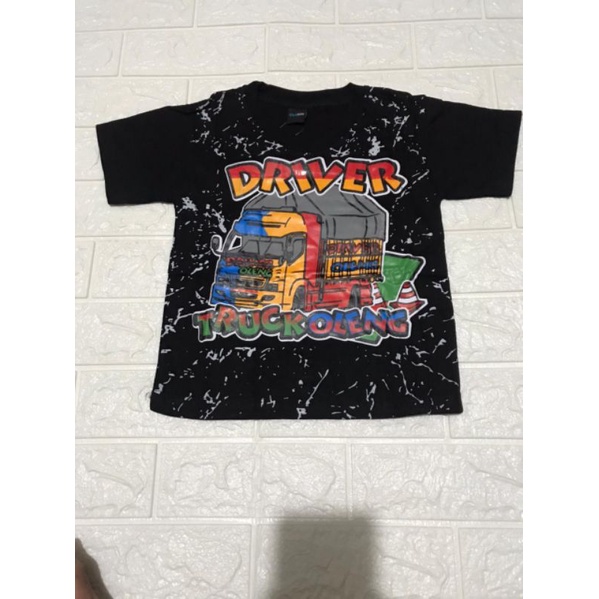 Truk Oleng Baju Anak Truck Oleng Umur 1-4 Tahun