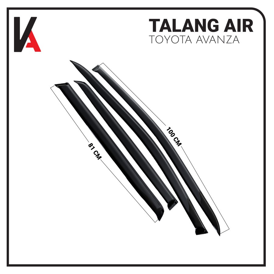 TALANG AIR PINTU MOBIL TOYOTA AVANZA LAMA MODEL SLIM HIGH QUALITY